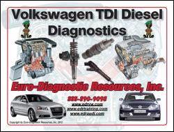 Volkswagen TDI Diesel Diagnostics Volkswagen TDI Diesel Diagnostics